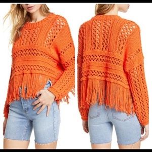 ❤️ 2 left❤️ Free people crochet sweater